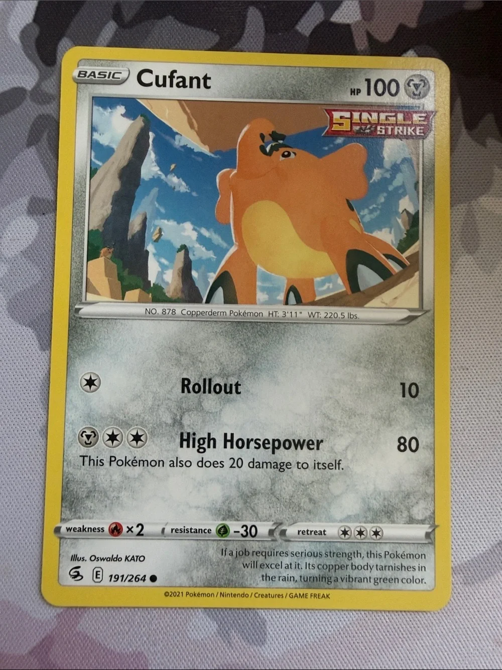 Cufant & Copperajah Evolution Collection Lot | 3 Pokémon Cards | ✨5/$25✨